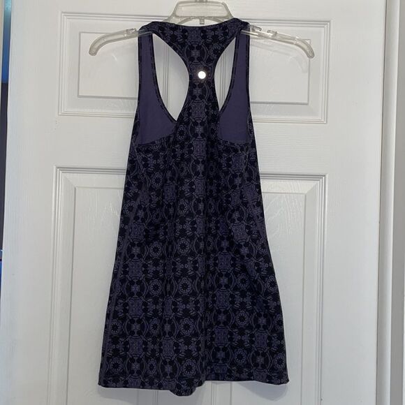 Lululemon Cool Racerback Mini Prisma Nightfall Black Grape - Picture 3 of 11